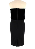 Tom Ford Velvet Strapless Corset Dress
