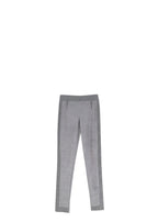 Grey Stretch Knit Slim Fit Trousers