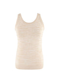 Dolce & Gabbana Golden Beige Cotton-blend Top