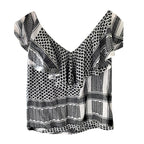 Cecilie Copenhagen Black & White Cotton Top