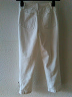 Chanel Boutique White Capri Jeans