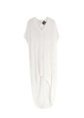 Loewe x Paulas Ibiza White Cotton Fishnet Dress
