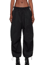 Yohji Yamamoto Black Parachute Pants