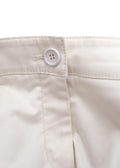 D&G White Cotton Shorts