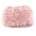Miss Grant girl's dusty-pink feather skirt