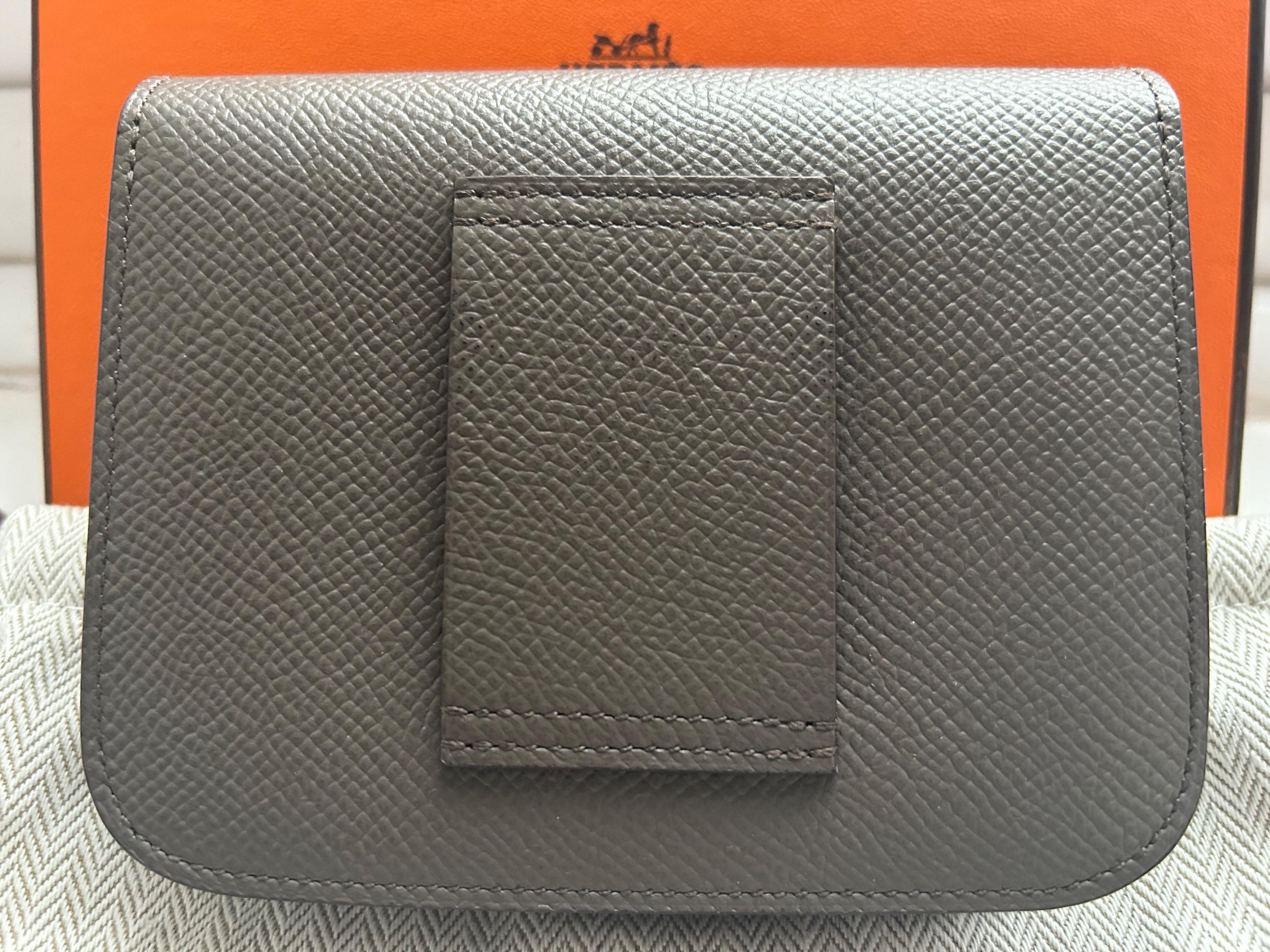 Etain Epsom Leather Constance Slim Wallet