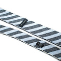 Eddy Monetti Blue Striped Cashmere Tie