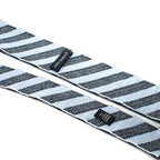 Eddy Monetti Blue Striped Cashmere Tie