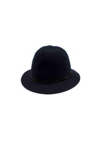 Navy Felted Hat
