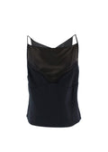 SIR Black Dunya Silk Cami Top