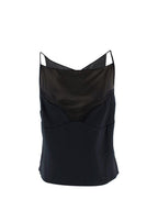 SIR Black Dunya Silk Cami Top