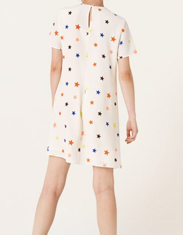 Nobody's Child Cream Star Ferne Mini Dress