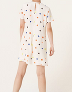 Nobody's Child Cream Star Ferne Mini Dress