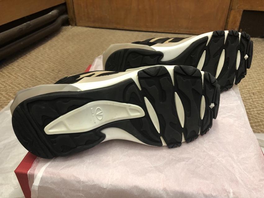 Valentino Bounce low top tiger stripe sneakers