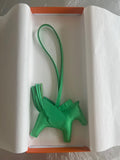 Hermes Vert Comic Rodeo Pegase Charm