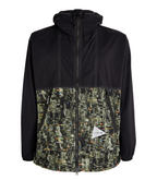 And Wander Digital Print Windbreaker Jacket