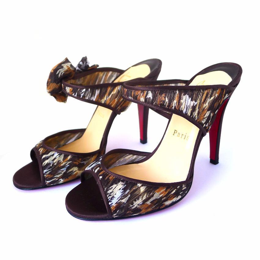 Christian Louboutin Miss Chief Safari Sandals