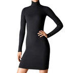 Wolford Merino Rib Dress Limited Edition Raven