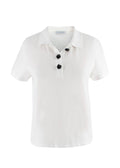 JW Anderson White Cotton Polo Shirt