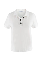 JW Anderson White Cotton Polo Shirt