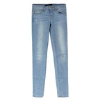 J Brand Blue Skinny Distressed Jeans