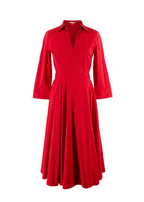 Michael Kors Collection Cotton Poplin Wrap Dress