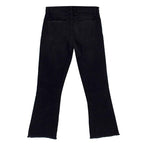 Current/Elliott 'The Kick Jean' Black Corduroy Trousers