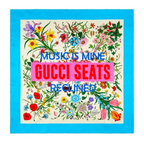 Gucci x Sony Music Collab Silk Scarf
