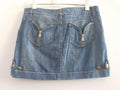 Dolce & Gabbana blue denim mini skirt