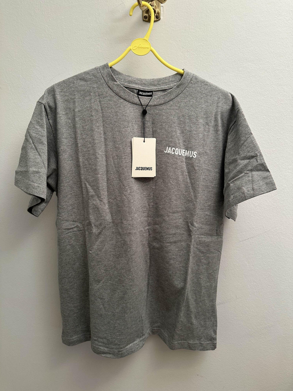 Jacquemus Grey Logo T-Shirt