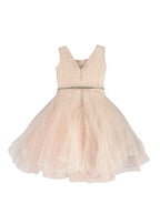 Sequin Tulle Pink Dress
