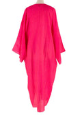 The Rose Ibiza Silk Fuchsia Dress