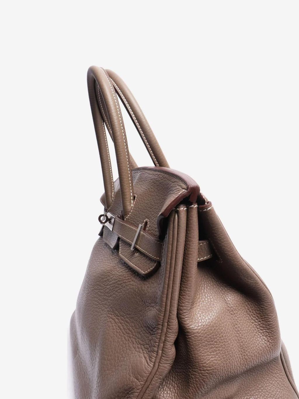 Hermes Etoupe Clemence 2008 Birkin 35