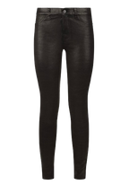 J Brand Metallic Black Skinny Jeans