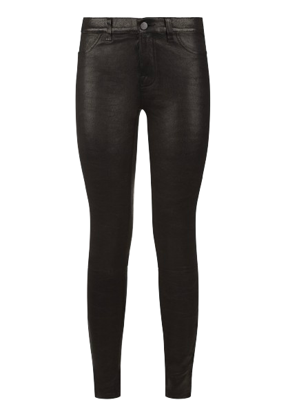 J Brand Metallic Black Skinny Jeans