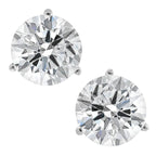 1.15 Carat Fine Labgrown Diamond Stud Earrings set in White Gold