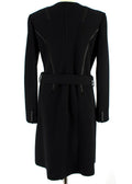 Black knotted rope coat