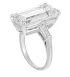 Verde 8ct IGI Certified Lab Grown Emerald Cut Diamond Ring