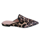 Pretty Ballerinas leopard print ella dancer mules