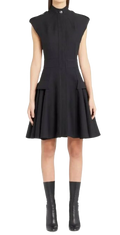 Alexander McQueen Sleeveless Black Dress