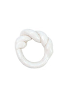 Levens Glazed Clay Chunky Twist Ring