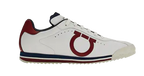 Salvatore Ferragamo White Logo Detail Trainers