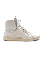 White leather Court Classic SL/01 high top trainers