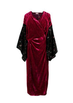 Elegant Embroidery Emebellished Kaftan Dress