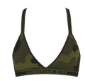 Dior Khaki Camo Print Bralette