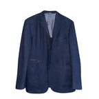 Franck Namani Croc Embossed Patch Detail Cashmere Jacket