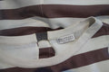 Brunello Cucinelli High-Low Striped A-Line Dress