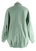 Lou Lou Studio Mint Brava Oversized Leather Bomber Jacket