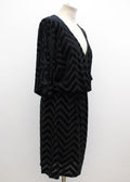 Gestuz Black Velvet Dress