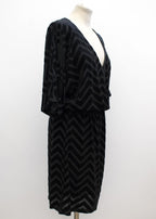 Gestuz Black Velvet Dress